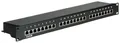 Value 26.99.0328 24 Port Netzwerk-Patchpanel 483mm (19") CAT 5e 1 HE