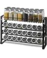 VEVOR Gewürzregal Gewürzhalter Gewürz-Organizer Vorratsschrank-Organizer 40x27cm