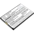 TECHTEK Akku Kompatibel mit [Pax] A77 Ersetzt YW-015 - Schwarz