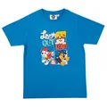 Paw Patrol T-Shirt für Jungen – Laugh Out Loud Oberteil Kinder Shirt kurzärmlig Blau (as3, Numeric, Numeric_122, Numeric_128, Regular, 122-128)