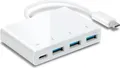 TP-LINK UC430 V1 - Hub - 3 x SuperSpeed USB 3.0 + 1 x USB-C (Stromdurchsatz) (UA430)