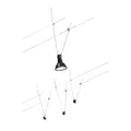 Paulmann 94456 Seilsytem Basisset Simple DC max. 3x5 Watt erweiterbar Chrom Drahtseil Metall GU5,3 Drahtseilsystem ohne Leuchtmittel