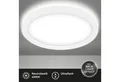 Briloner Leuchten Deckenleuchte LED Deckenlampe Panel Slim Ultraflach Backlight Schwarz/Weiß, Rund, LED fest integriert, 4000K, Verschiedene Größen und Ausführungen, Wohnzimmer, Schlafzimmer, Flur