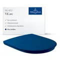 Villeroy & Boch WC-Sitz ViCare barrierefrei Blue AntiBac - mit Absenkautomatik - Abnehmbarer, bruchsicherer Toilettensitz aus Duroplast - Antibakterieller Klodeckel D-Form - Original Ersatzteil