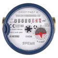 SPEWA Wasserzähler geeicht 3/4 Zoll/QN 1,5 Kaltwasser/BL 80 mm/Wasseruhr geeicht 2026 / beste Messgenauigkeit