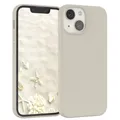 Für Apple iPhone 13 Mini Handyhülle Silikon Case Schutz Hülle Cover Hell Taupe
