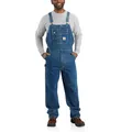 Carhartt Loose Fit Denim Bib Overall,Darkstone,40W / 30L