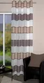 Home fashion 051777-0112 Cappuccino 145/140 cm Ösenschal, Stoff, Cappuccino, 145 x 140 cm