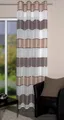 HOME WOHNIDEEN Vorhang Ösenschal WALTER blickdicht, Querstreifen und Jacquardmusterung (1 St), halbtransparent, 100% Polyester