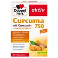 DOPPELHERZ Curcuma 750 Kapseln 30 St
