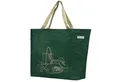 anndora XL-Strandtasche Schultertasche Freizeittasche 40 Liter, Geräumig – Stabil – Mit Reißverschluss – Innen- & Außenfach