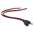 DC Anschlusskabel mit Stecker / Buchse 5,5mm x 1,7mm 22AWG