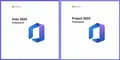 Visio Pro und Project Pro 2024 Bundle,  32/64 Bit, SOFORTVERSAND