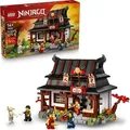 LEGO NINJAGO 15-jähriges Jubiläum der Vier-Waffen-Schmiede - Ninja Haus Spielzeug mit sammelbarer Minifigur und Sammelkarten - Nostalgisches Gesc... - Bronze