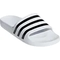 adidas Adilette Aqua Sandale (Größe 47 , weiss)