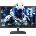TuTu F2145M 22-Zoll Full HD 75Hz LED Monitor HDMI,VGA,Audio Out Inklusive HDMI Kabel