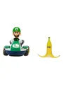Jakks Super Mario 2.5 Inch Spin Out Mario Kart Luigi