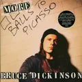 Bruce Dickinson - More Balls To Picasso White & Blue Spla (2025 - EU - Original)