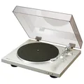 DP-300F Audio-Plattenspieler mit Riemenantrieb (Schwarz, Silber)