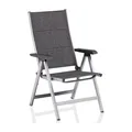 Kettler Multipositionssessel Basic Plus padded silber/anthrazit Hochlehner 61x68
