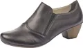 Rieker Damen Pumps Leder Hochfront geschlossen Gummizug 41751, Größe:38 EU, Farbe:Schwarz