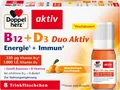 Doppelherz B12 D3 Duo Aktiv Energie Immun Trinkflaschen hochdosiert 8 Stück