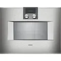 Gaggenau BS450111 - Serie 400 Dampfbackofen, 5 Jahre Garantie, Türanschlag: rechts, Edelstahl-hinterlegte Vollglastür, 60 x 45 cm