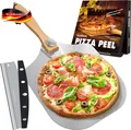Pizzaschieber aus Aluminium mit faltbarem Griff, Profi-Backzubehör für Pizza Bro