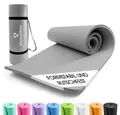 #DoYourFitness Yogamatte rutschfest, Für Einsteiger und Fortgeschrittene, Gelenkschonende Gymnastikmatte, 183cm x 61cm [Indoor/Outdoor]