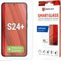 Displex Smart Glass (9H) für Samsung Galaxy S24+ - Montagesticker - unzerbrechlich - Samsung - Galaxy S24+ - Trockene Anwendung - Staubresistent - Schlagfest - Kratzresistent - Transparent - 1 Stück(e) (01907)
