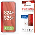 Displex Smart Glass, Displayschutzfolie (1 Stk., Samsung Galaxy S24+, Samsung Galaxy S25+) (01907)