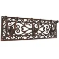 Garderobenhaken Wandgarderobe 49cm Gusseisen Gartengeräte Aufbewahrung Haken