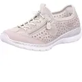 Rieker Komfort Slipper Damen 31373432383935 Beige 36 EU - Silber - 36