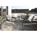 Primaster Gartenmöbel-Set Domaso Stahl - Grau