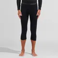 Odlo The Natural Merino 200 Base Layer 3/4 Bottoms black (15000) XXL