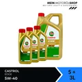 Castrol Edge 5W-40 VW 505 Renault MB 229 Ford Fiat ACEA C3 5+3 Liter = 8 Liter