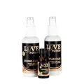 Ortega Guitars Love Potion Pack - 3-teiliges Reinigungsset zur Pflege von Saiteninstrumenten (OLP-PACK)
