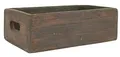 IB Laursen HOLZKISTE mit Griffen UNIKA Kiste 30cm Aufbewahrungskiste Ordnungsbox
