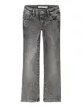 Name IT Mädchen Girl Bootcut Nkfpolly Skinny Boot Jeans 1142-Au Noos, Light Grey Denim, 122 EU