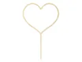 Cake Topper Herz Holz 23cm Tortendeko Kuchendeko Cupcake Kuchen Torten Hochzeit Liebe Party