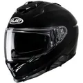 HJC i71 Solid metallic schwarz Integralhelm S