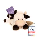 Habibi Plush Classic Wärmetier Kuh liegend  Kuscheltier Wärmekissen Wärmflasche