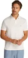 Tommy Hilfiger Herren Poloshirt Kurzarm Core 1985 Regular Fit, Elfenbein (Ivory Petal), 3XL