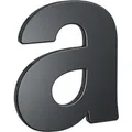 Basi - Hausnummer & Buchstaben - HN 160 - a - Stahl Anthrazit - 7300-1012