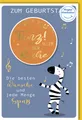 Geburtstag - Glückwunschkarte im Format 11,5 x 17 cm mit Umschlag -  - Verlag Do