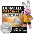 Duracell 5000394119314, Einwegbatterie, CR2016, Lithium, 3 V, 4 Stück(e), 90 Jahr(e)