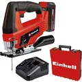 Einhell Stichsäge TC-JS 18 Li, Akku-Pendelhub, 18V/2,5Ah, Schnittleistung 70mm, mit Akku und Koffer