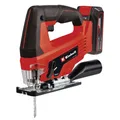 Einhell TC-JS 18 Li (1x2,5 Ah) Power X-Change Akku-Stichsäge 45° Stahl Holz