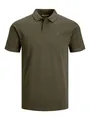 Male Poloshirt Einfarbig Poloshirt