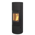 Thermia Kamin-Ofen München XL Stahl Schwarz Automatik